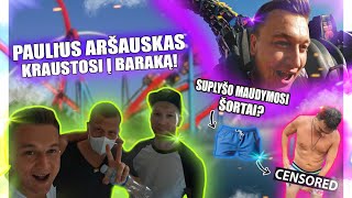 Paulius Aršauskas išsikrausto į BARAKĄ  Apsilankymas pramogų parke 6 VLOG [upl. by Vander]