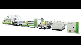 TPU Glass Interlayer Film Extrusion Line [upl. by Milty]