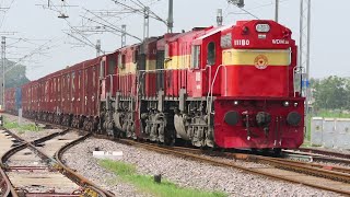 Freshly Painted Locomotives WAP4 and WDM3D  Diesel  Electric  Indian Railways [upl. by Patrizius988]