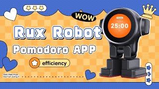 🤖Rux Robots Pomodoro APP🚀funny aicompanion ruxrobot gift [upl. by Maribelle]