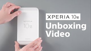 Xperia 10 VI  Official unboxing video​ [upl. by Enelyahs]