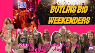 Butlins 2000’s adult weekend vlog [upl. by Draw]