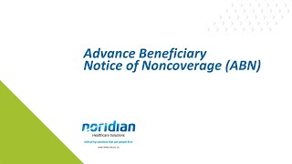 Advance Beneficiary Notice of Noncoverage ABN [upl. by Elo]