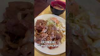 沖縄 那覇 三笠食堂松山店 沖縄ちゃんぽんで腹クッチ [upl. by Biegel]