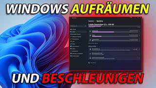 windows11 Aufräumen So Beschleunigst 🚀 Du Deinen PC in Minuten [upl. by Wildermuth790]