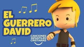 El Guerrero David  Canciones Infantiles Cristianas para niños escuela dominical Pequeños Héroes [upl. by Marquet]