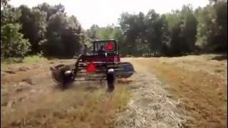 Raking Field with the Kubota RTV 900 [upl. by Genna]