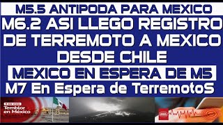 🔴M62 TERREMOTO EN CHILE Y ASÍ LLEGO EL REGISTRO HASTA LA CDMX QUIEN ESPERA M5 EM CUALQUIER MOMENTO🔴 [upl. by Faustus567]