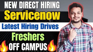 Servicenow  Cognizant Hiring  OFF Campus Drive  Latest 2024 2023 Batch Hiring  Fresher Jobs [upl. by Tengler]