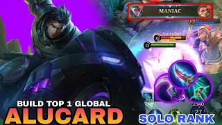 ALUCARD BEST DAMAGE BUILD 2024  SOLO RANK ALUCARD GAMEPLAY  MOBILE LEGENDS [upl. by Earahc]