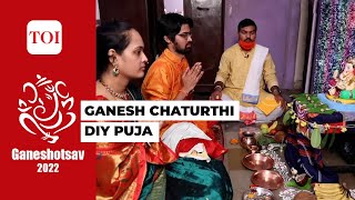 Ganesh Chaturthi 2022 Puja Vidhi How to perform rituals on your own [upl. by Inaflahk]