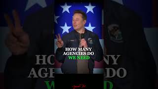 Elon Musks AI Query A Government Agency Mystery 🤖🤔 elonmusk shortspeeches shorts [upl. by Aznarepse]