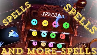 I Tried All 12 Beginning Spells in waltz of the wizards [upl. by Ynogoham]