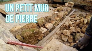 mur en pierre  vidéo n°27 [upl. by Penoyer614]