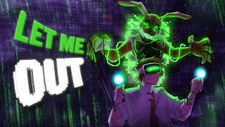 FNAF GLITCHTRAP SONG quotLet Me Outquot feat Dawko Lyric Video [upl. by Erine]