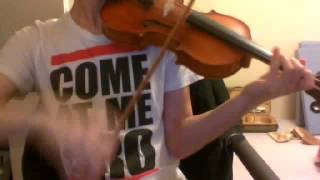 Tsuna Awakens Violin Solo Tsuna Kakusei Katekyoshi Hitman Reborn Ost cover [upl. by Cinderella]