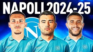 NAPOLI 202425 NUOVA DIFESA da SCUDETTO 🥵 News Calciomercato amp Trasferimenti [upl. by Anikal]