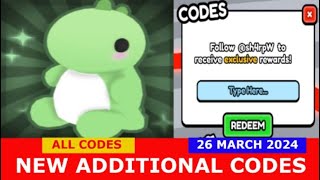 NEW ADDITIONAL CODES MARCH 26 2024 FREE UGC the circle game ROBLOX  ALL CODES [upl. by Norrabal]