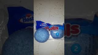 Hostess blue sno balls review [upl. by Elleinnad]