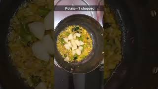 कोबी बटाटा भाजी  kobi batata bhaji  kobi batata recipe  aalu patta gobhi ki sabji  shorts [upl. by Nagy]