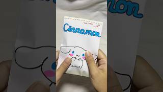 Cinnamoroll squish blind bag 💙 sanrio blindbag craft diy cinnamoroll papercraft paper shorts [upl. by Retnuh650]