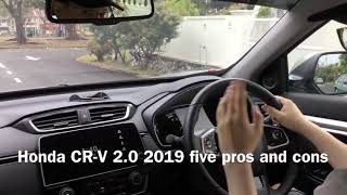 Honda CRV 20 five good and bad points [upl. by Emelda]