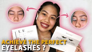 DIY Eyelash Lift At Home  IBCCCNDC EYELASH LIFTING  Do It With Carla [upl. by Nwadahs]