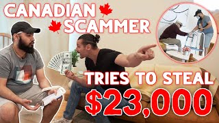 CANADIAN SCAMMER CROSSES BORDER TO STEAL 23000 FROM OLD MAN [upl. by Aden]