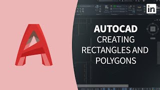 AutoCAD Tutorial  Creating basic SHAPES [upl. by Leiru353]