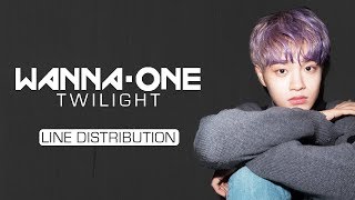 Wanna One 워너원  Twilight Line Distribution [upl. by Izogn]