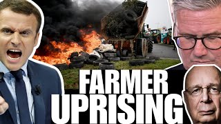 The FARMER PROTESTS are BACK and WILDER than ever [upl. by Kolodgie]