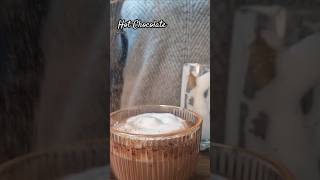 Hot Chocolate hotchocolate coffee asmrsounds asmr [upl. by Yrekcaz322]