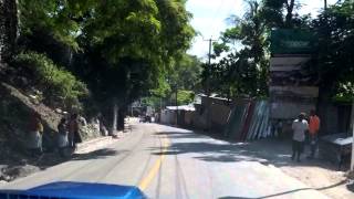 PortauPrince Haiti  Route de Kenscoff Laboule [upl. by Nnitsuj]