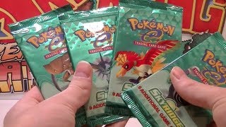 Opening 4 Pokemon Skyridge EReader Booster Packs Great Pulls [upl. by Amabil]