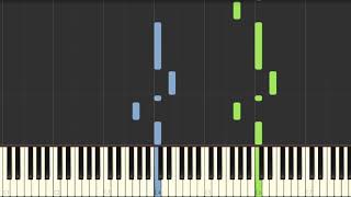 MozartSalieri March From Amadeus PianoSynthesia Tutorial [upl. by Jerold139]