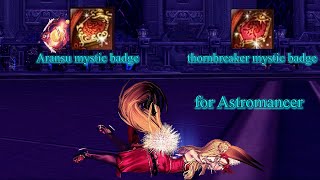 Blade and Soul  ET mystic badge on  Astromancer starcaster  DPS test [upl. by Leake]