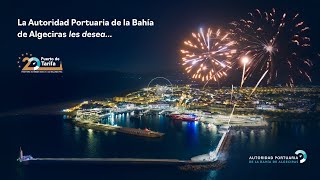 Navidad 2023 Puerto Bahía de Algeciras [upl. by Martainn707]