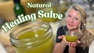 How to Make a Natural Comfrey Salve That Works [upl. by Toft382]