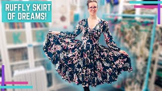 How To  How I  A Tiered amp Gathered Skirt Tutorial  How Many Panels And How To Sew It Together [upl. by Asabi]