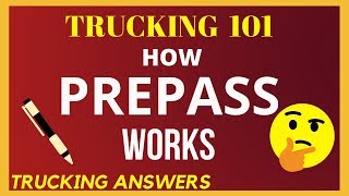 How does PrePass work  Trucking 101  Trucking Answers [upl. by Zandt]