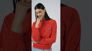 Henley Button Up Long Sleeve Sweatshirt  A Stylish Essential in UK Womens Fashion Enorsia [upl. by Amre497]