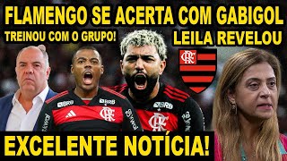 ACABOU A CONFUSÃO FLAMENGO SE ACERTA COM GABIGOL E ALINHA HOMENAGEM EXCELENTE NOTÍCIA NO MENGÃO E [upl. by Crowell]