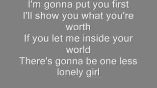 Justin Bieber  One Less Lonely Girl LYRICS [upl. by Easter]