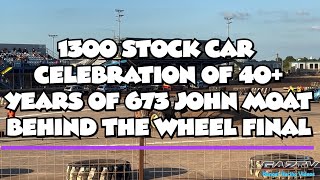 1300 Stock Car Celebration of 40 Years of 673 John Moat Behind the Wheel Final 22624 Kings Lynn [upl. by Alfons]