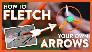 How to Fletch Your Own Arrows Using the EZ Fletch Jig [upl. by Polinski]