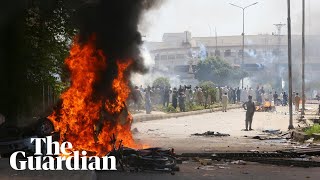 Hundreds detained in Pakistan protests after Imran Khans arrest [upl. by Gnal]