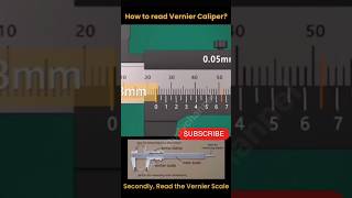 How to Use a Vernier Caliper Quick Tutorial study physics examshortfeed verniercalipervernier [upl. by Nnagem698]