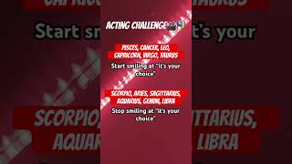 Zodiac Acting challenge actingchallenge viral lipsync [upl. by Anivla]