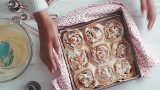 Cinnamon Rolls recipe by Nestlé Desserts Arabia [upl. by Sirovaj]