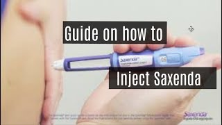 How to inject Saxenda for the first time guide [upl. by Peugia413]